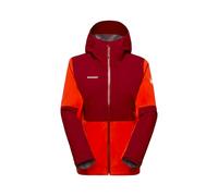 Blouson pour femme Mammut Linard Guide HS Hooded Jacket Women Red/Dark Mammut Red XL
