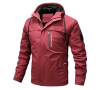Blouson pour homme Vestes demi-saison d'été Blousons de travail d'extérieur Manteaus en softshell jean grande taille zippée Manteau d'hiver décontracté imperméable coupe vent hiver