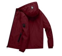 Blouson pour homme Vestes demi-saison Hiver Blousons de travail d'extérieur Manteaus en matelassée cuir manches longues Transition militaire cargo avec poches fermeture clair