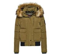 Blouson rembourré à capuche femme Superdry Everest Vert M