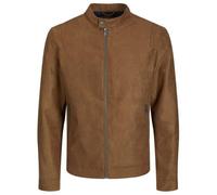 Blouson Rocker - JACK & JONES - Grande Taille - Marron - Homme XXXXXXL