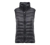 Blouson sans Manche Femme Gilet Manches Chic Et Elegant Matelassée Gilets Legere Chauffante Veste Chaud Manteaux Randonnée Doudoune Kaki Fine Hiver