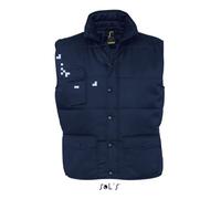 Blouson sans manche - Sol's - Equinox Pro - Bleu marine prowear - Polyester - Zippée