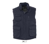 Blouson sans manche Sol's Viper Bleu M