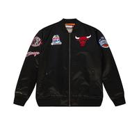 Blouson satin Chicago Bulls Flight Noir M