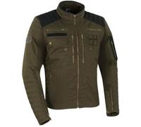 Segura Fergus Veste textile moto, vert-brun, taille M pour homme