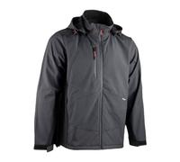 Blouson softshell bicolore LMA ROCK Gris Foncé XL