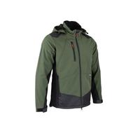 Blouson softshell bicolore RIVER KAKI NOIR - LMA LEBEURRE - 2348 M