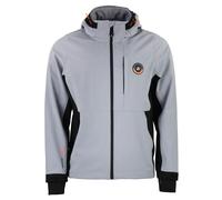 Blouson softshell contrecollé mesh Peak Mountain Cafe Gris 3XL