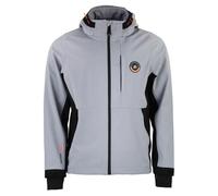 Blouson softshell contrecollé mesh Peak Mountain Cafe Gris XL