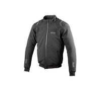 GMS Falcon Blouson textile de moto, noir, taille L pour homme