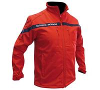 Blouson Softshell Sécurité Incendie - Rouge - Patrol