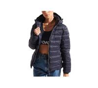 Blouson Superdry Femme Classic logo Bleu Synthétique XS