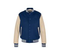 Blouson Teddy homme Schott Ref 63767 Cobalt Beige XL