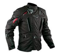 Blouson Textile Tissu Etanche Homologation Protections Epaules Coudes Noir M