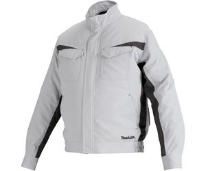 Blouson ventilé Working wear LXT & CXT 10,8 V / 14,4 V / 18 V blanc/noir TXL MAKITA DFJ213ZXL