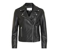 Vila Cara Coated Jacket Noir L Femme