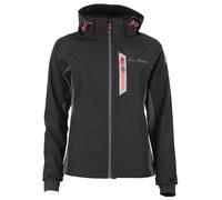 Blouson zippé contrecolle mesh femme Peak Mountain Softshell Noir L