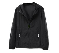 Blousons Homme Veste Mi Saison Coupe Vent Blouson Moto Transition Aviateur Jacket Printemps Eté Pluie Pulls, Gilets Et Sweats Sport De Couleur Unie Vêtements pour Hommes Hiver Le Noir 7XL