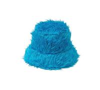 bloutnetord Ce Chapeau de pêcheur à imprimé léopard, à la Fois ludique et Amusant, est Parfait pour l'automne et l'hiver. Il est Doux, Moelleux et Chaud.(Blue)