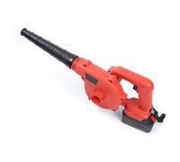 Blow and Suction Electric Blower Cordless Leaf Blower 2-in-1 Handheld Leaf Blower with Infinitely Adjustable Porous Heat Dissipation for Blowing Snow