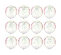 Blow dans des ballons à pois sombres, 50pcs Blacklight réactif mini-points pour le décor d'arc de mariage d'anniversaire