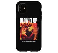 Blow It Up Champignon Nuage Weirdcore Apocalyptic Doomer Humeur Coque pour iPhone 11