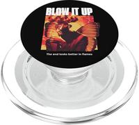 Blow It Up Champignon Nuage Weirdcore Apocalyptic Doomer Humeur PopSockets PopGrip pour MagSafe