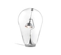 Lodes Blow Lampe à Poser Chrome/Transparent