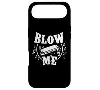 Blow Me Harmonica Player Amoureux de la Musique Coque pour iPhone Air