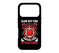Blow Out Fire in Your House Firefighter Fireman Firefighters Coque pour iPhone 17 Pro