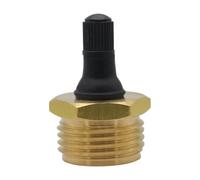 Blow Out Plug - RV Brass Blow Out Plug | Quick Connect RV Winterize Blowout Plug | Blow Out Adapter | RV Winterize Brass Tool | Sturdy RV Water Lines Valve for Travel Trailers (PVC & Natural Rubber)