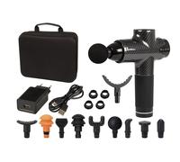 Blow Pistolet de massage 200W 10 embouts 30 vitesses Batterie 6h avec mallette