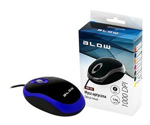 Blow Souris Optique USB MP-20 7 USB Câble 1,1 m Éclairage Couleurs (Bleu)