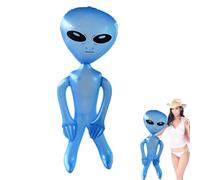 Blow up Alien Large PVC Funny Halloween Decor Birthday | Outdoor Inflatable Alien Decoration for Birthday Festival Space Party Celebration Outdoor Indoor Yard Garden
