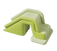 Blow Up Toboggan gonflable pliable pour piscine - Rampe de rampe antidérapante de taille familiale pour fêtes d'été, voyages en camping dans la zone résidentielle