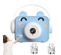 Blower à Bulles portatif-Jouet à Bulle Automatique à thème Animal avec Bouteille de Charge, lumières et Son | Fun Bubble Machine pour Les fêtes d', Les Mariages, Les événements en Plein air et