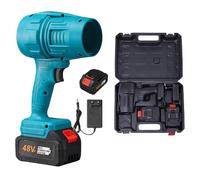 Blower sans fil : souffleur portable à batterie, balayeuse à débris de patio légère | Fournit une mobilité sans attaches, une accélération fiable du nettoyage, offre un flux d'air puissant, filet