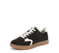 Blowfish Malibu Baskets à Lacets Tastic pour Femme, Noir/Imitation Daim, 41 EU