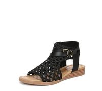 Blowfish Malibu Femme Anuella Sandale Plate, Noir, 39 EU