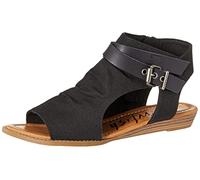 Blowfish Malibu Femme Balla4earth Sandale, Recyclage des sables Noirs, 38 EU