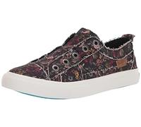 Blowfish Malibu Femme Jouer Basket, Black Smashing Floral Impression sur Toile, 37.5 EU