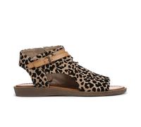 Blowfish Malibu pour Femme Marron Léopard Denver Basse Lanière Compensé Confort