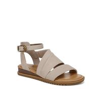 Blowfish Malibu Sandales plates Balana pour femme, Suédine taupe, 36 EU