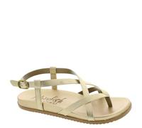 Blowfish Malibu Sandales plates Camden pour femme, doré, 40 EU