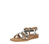 Blowfish Malibu Tongs 'April' bronze / noir / blanc cassé, Taille 38