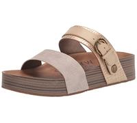 Blowfish Marge Sandales pour femme, Sable blanc/doré, 39 EU
