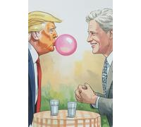 Blowing Bubba- Anti-Trump Clinton notebook, Anti-Trump joke gift, Trump Gag gift, Stocking stuffers funny gift, Christmas gifts for friends