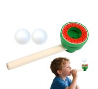 Blowing Pipe - m0ntessori Toy For Toddler | Ball Blowing Toy Floating Blow | Ergonomic Fun Cognitive Development Kids Party Supplies | Blowing Toys Floating Balls Breath Exerciser For Childrens