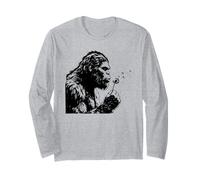 Blowing Pissenlit Vintage Bigfoot Art Manche Longue